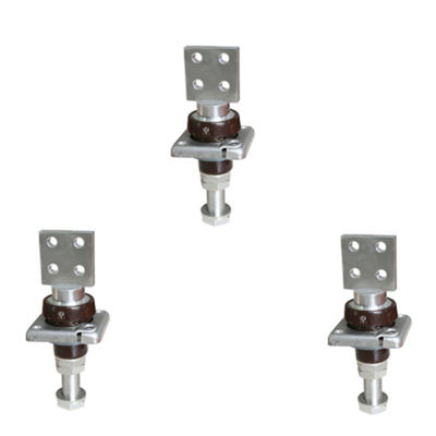 ANSI Transformer Porcelain Bushing 1KV ชุบนิกเกิลสำหรับการติดตั้งระบบไฟฟ้า